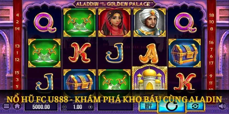 Khám phá kho báu cùng aladin nổ hũ 